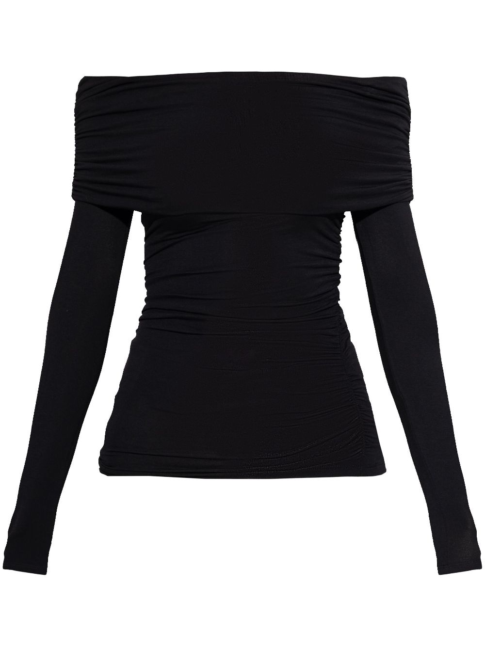 Rag & bone Off-shoulder top Zwart