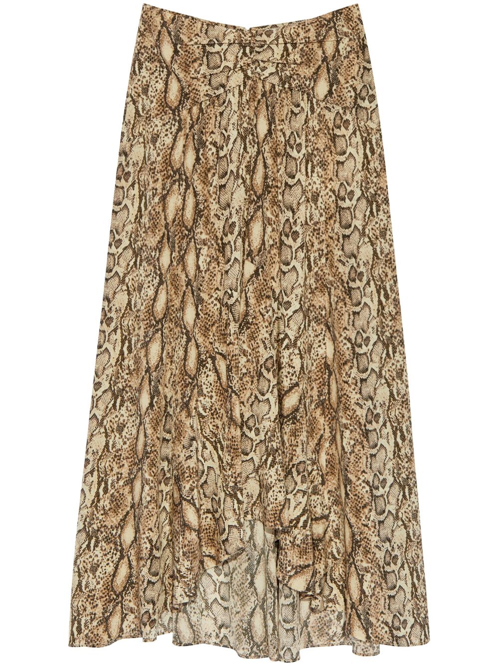 ISABEL MARANT Olena skirt - Neutrals