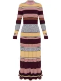 Ulla Johnson striped dress - Red