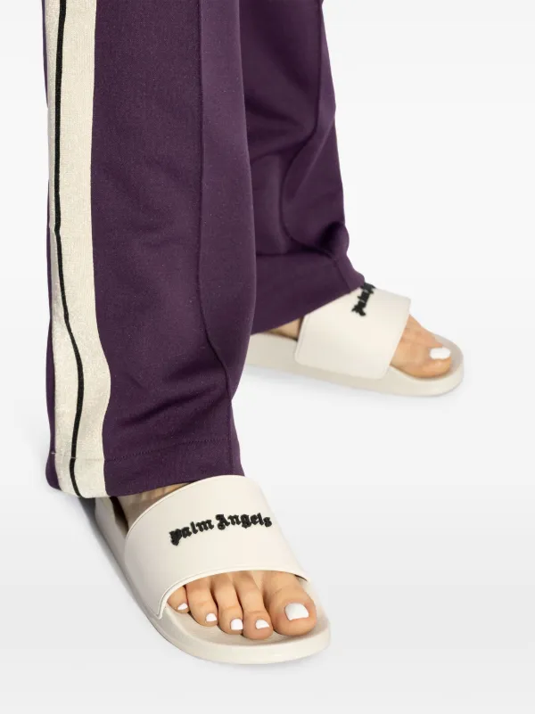 【関税込み】Palm Angels ホワイト ロゴ サンダル Palm Angels ロゴ サンダル | ホワイト | FARFETCH JP