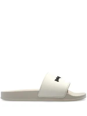 Balenciaga Le Cagole スタッズ フラットサンダル | ブラック