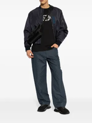 デニム・ジーパン GIVENCHY SS24 Givenchy Jeans (BW512F 5Y9K402) Givenchy BLUE COTTON JEANS | palazzobelli | REVERSIBLE