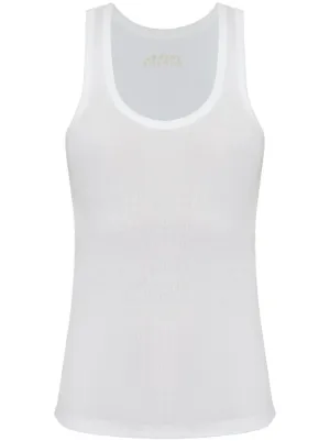 Saint Laurent リブニット タンクトップ 通販 - FARFETCH