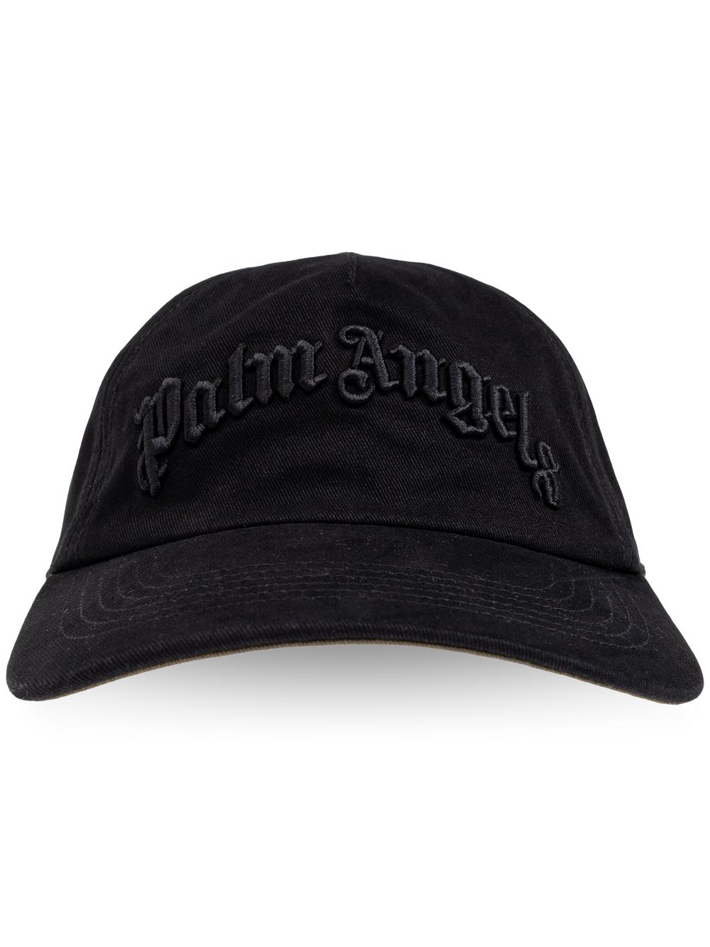 Palm Angels logo-embroidered baseball cap - Black