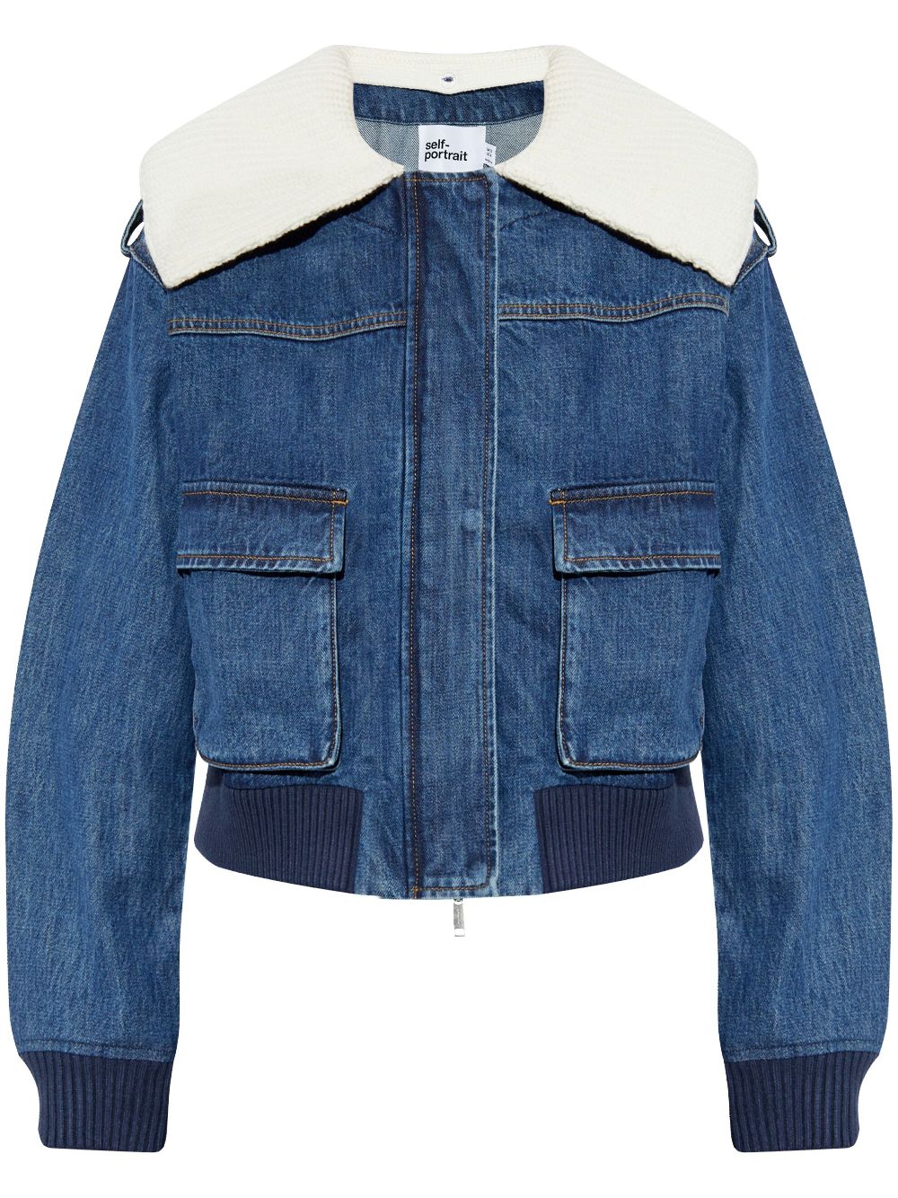 denim bomber jacket