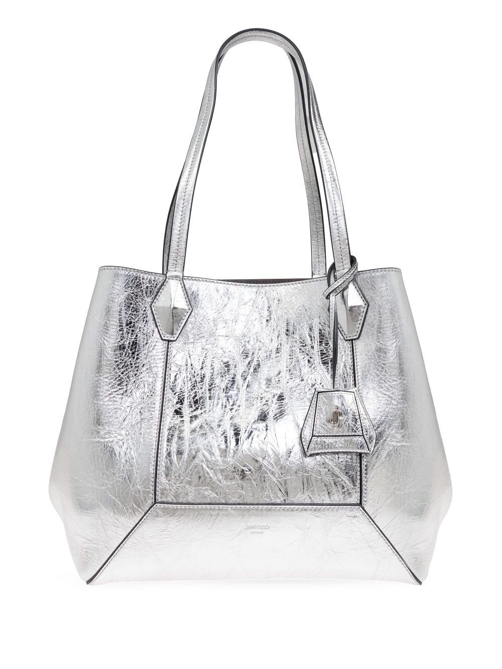 Jimmy Choo Diamond M shopper Zilver