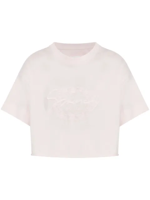 Givenchy playera corta de algodón