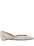 Aquazzura Maia ballet flats - Neutrals