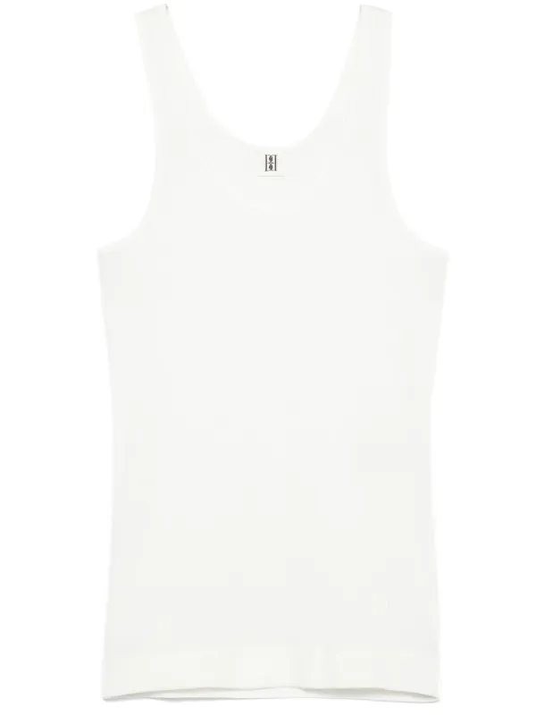 By Malene Birger Anisa Tank Top | White | FARFETCH JO