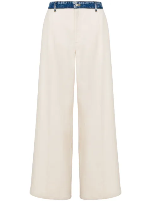 MOSCHINO JEANS Calça wide leg