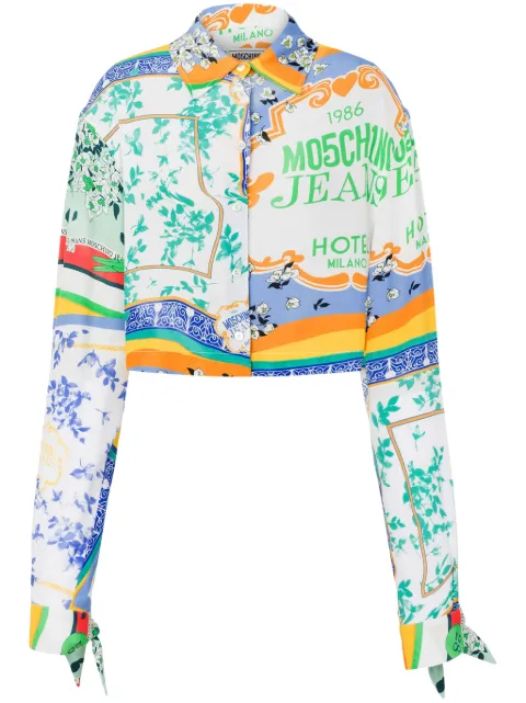MOSCHINO JEANS printed shirt