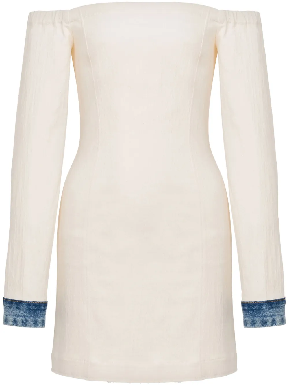 off-the-shoulder midi dress