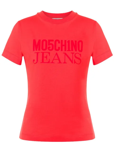 MOSCHINO JEANS logo-print T-shirt