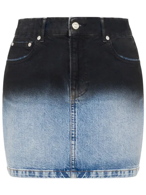 MOSCHINO JEANS denim mini skirt
