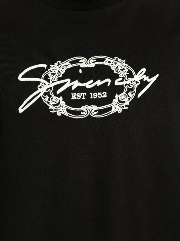 Givenchy Medallion Logo Cotton T-shirt | Black | FARFETCH AZ