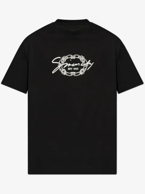 Givenchy メダリオン ロゴ Tシャツ