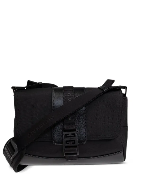 GIVENCHY_Gトレイル メッセンジャーバッグ (S) G-Trek messenger bag in nylon in - black | Givenchy US