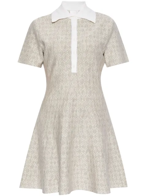 Givenchy monogram wool-blend dress