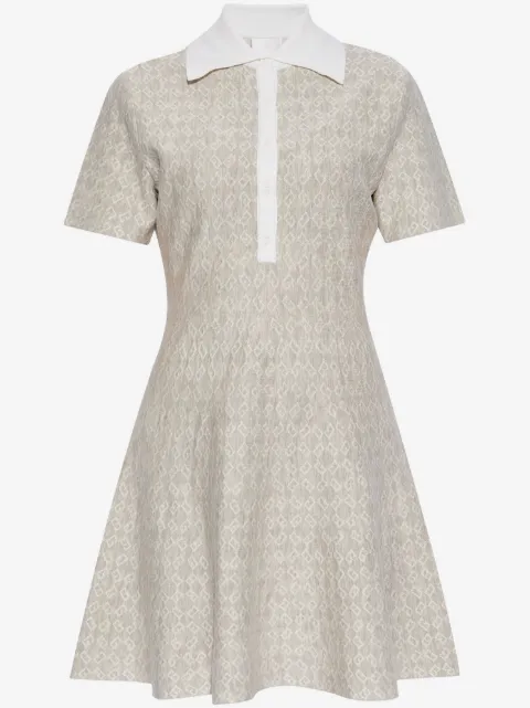 Givenchy monogram wool-blend dress