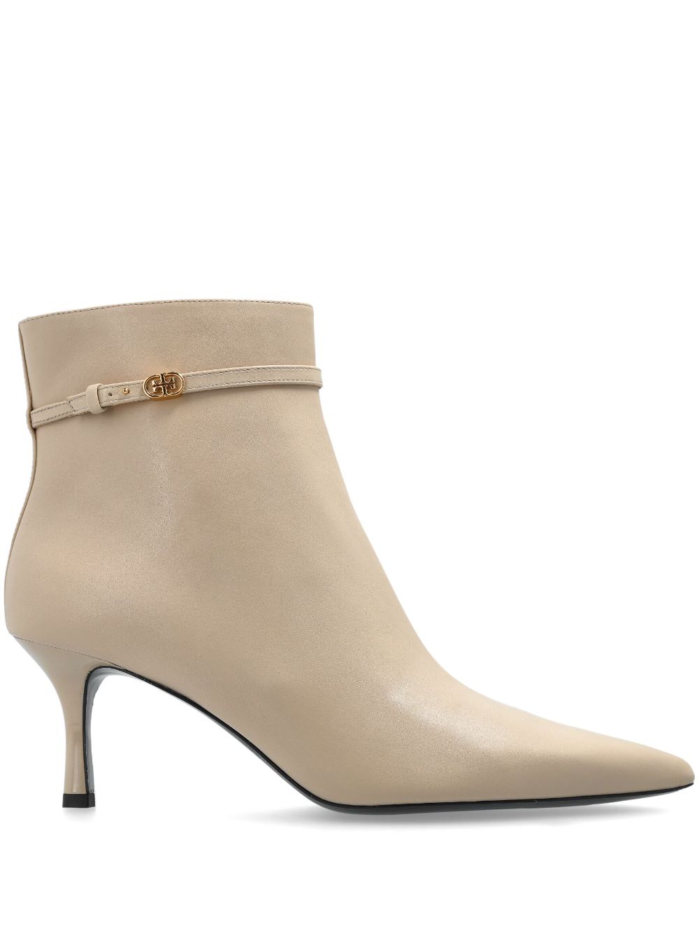 Tory Burch Double T boots Neutrals