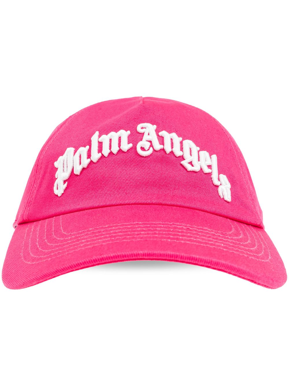 Palm Angels logo-appliqué cap - Pink