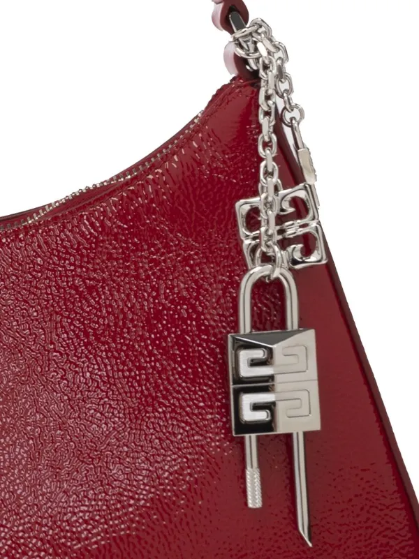 Givenchy Small Lucky Lock Shoulder Bag | Red | FARFETCH ID