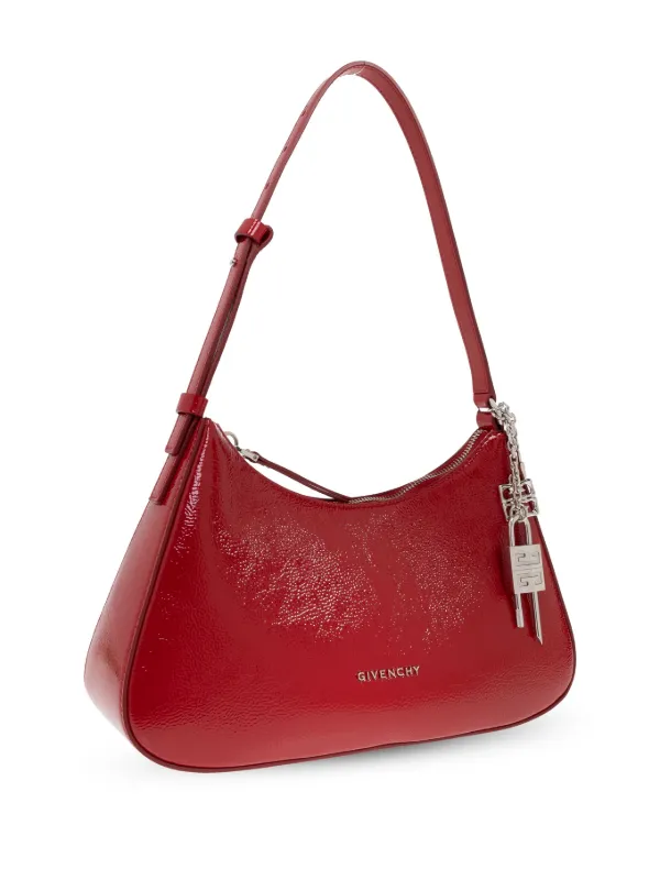 Givenchy Small Lucky Lock Shoulder Bag | Red | FARFETCH HK
