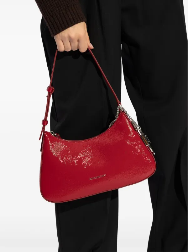 ジバンシィ 「ラッキーロック」レッドショルダーバッグ ジバンシィ 「ラッキーロック」レッドショルダーバッグ givenchy