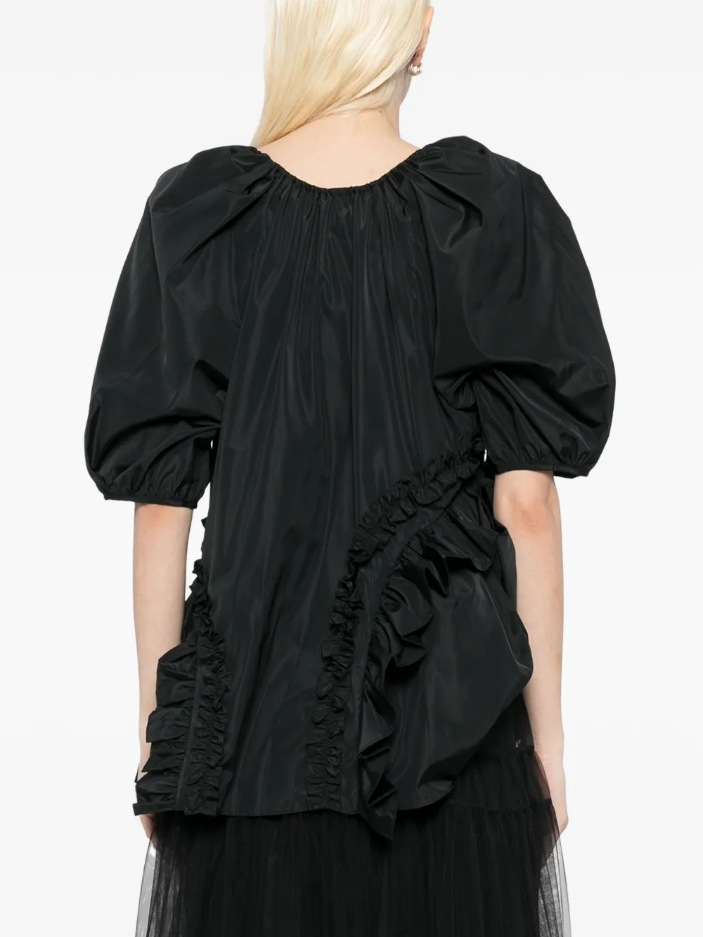 Cecilie Bahnsen Arabella top Zwart