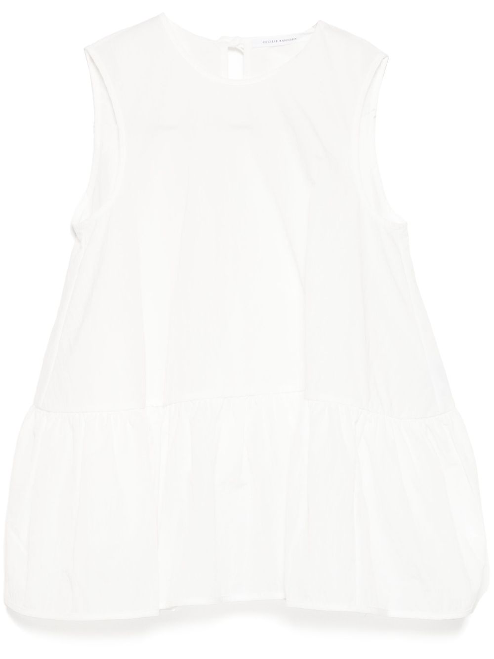 Cecilie Bahnsen Asta top - White