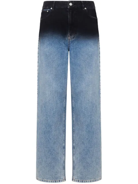 MOSCHINO JEANS two-tone jeans