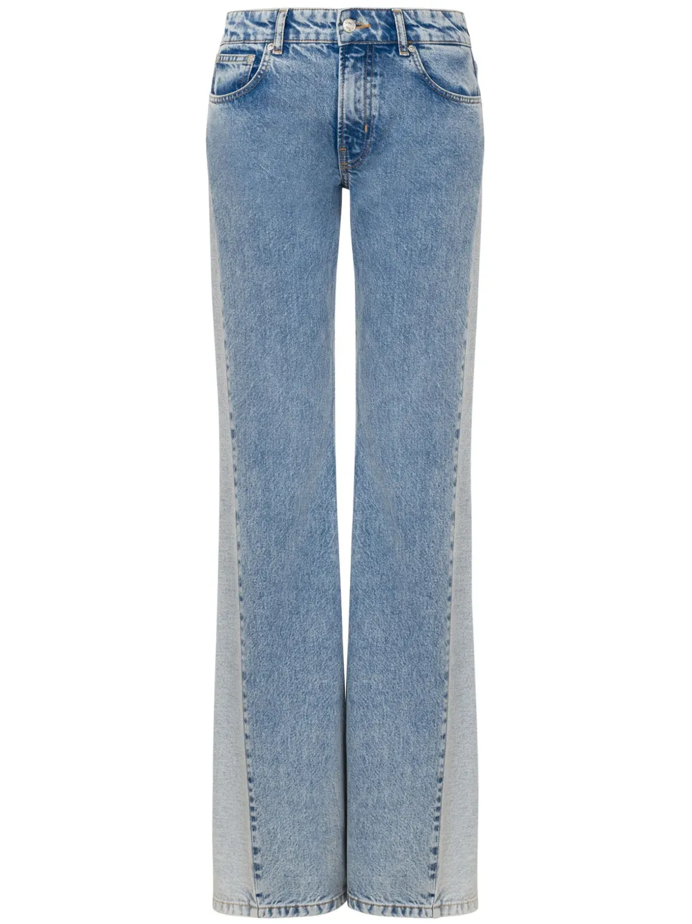 straight-leg jeans