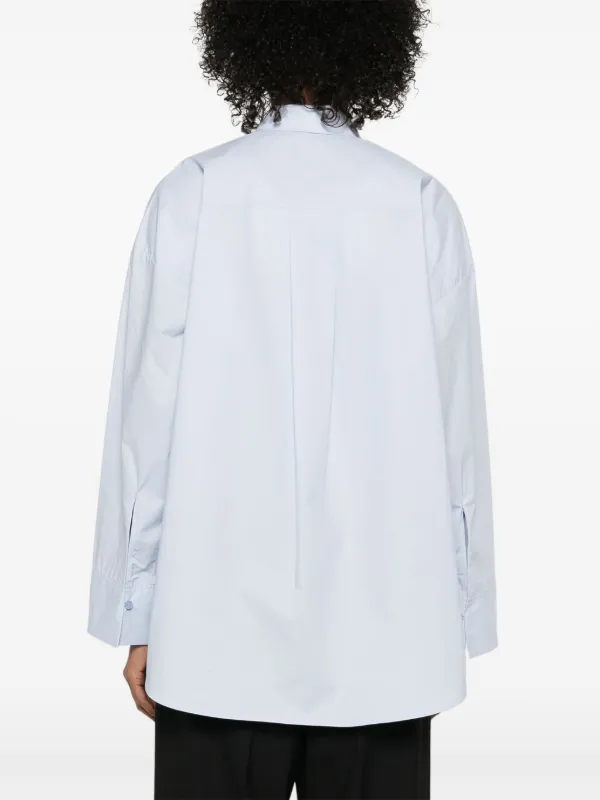 売れ筋商品|||バイマレンバーガー シャツ レディース トップス DERRIS - Button-down blouse - pure white By Malene Birger Derris Shirt | Blue | FARFETCH