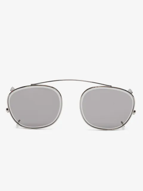 Kame Mannen round-frame clip-on lenses