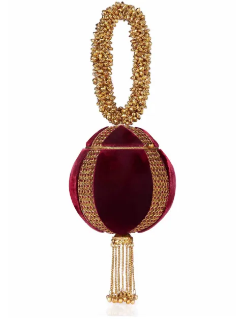 Mae Cassidy Babi Jewel Ruby Red Bracelet Clutch