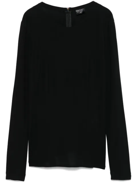 CHANEL Pre-Owned 1990s crepe blouse