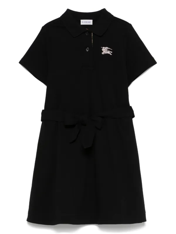 Burberry Kids ポロワンピース | ブラック | FARFETCH JP