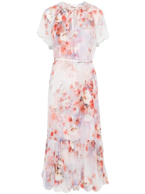 ZIMMERMANN Abito midi Crush Flutter