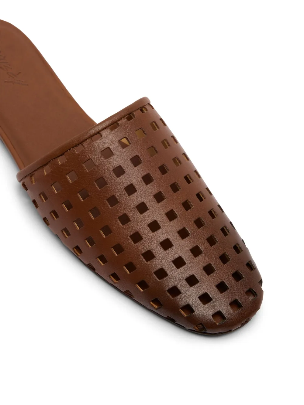 Marsèll perforated mules Brown