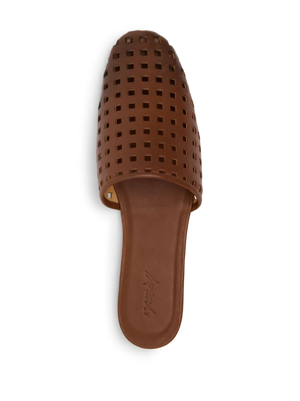 Marsèll perforated mules Brown