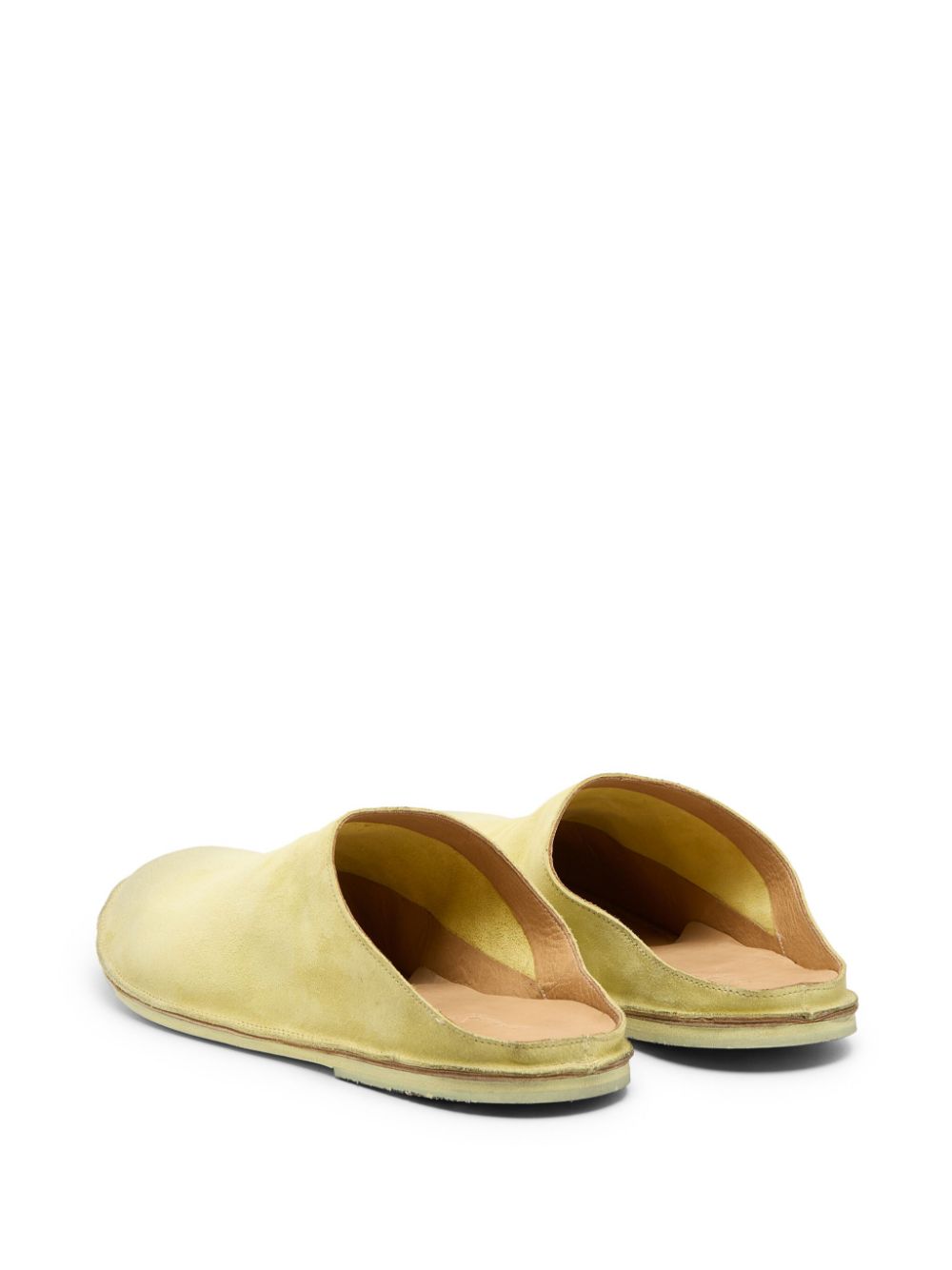 Marsèll suede slippers Yellow