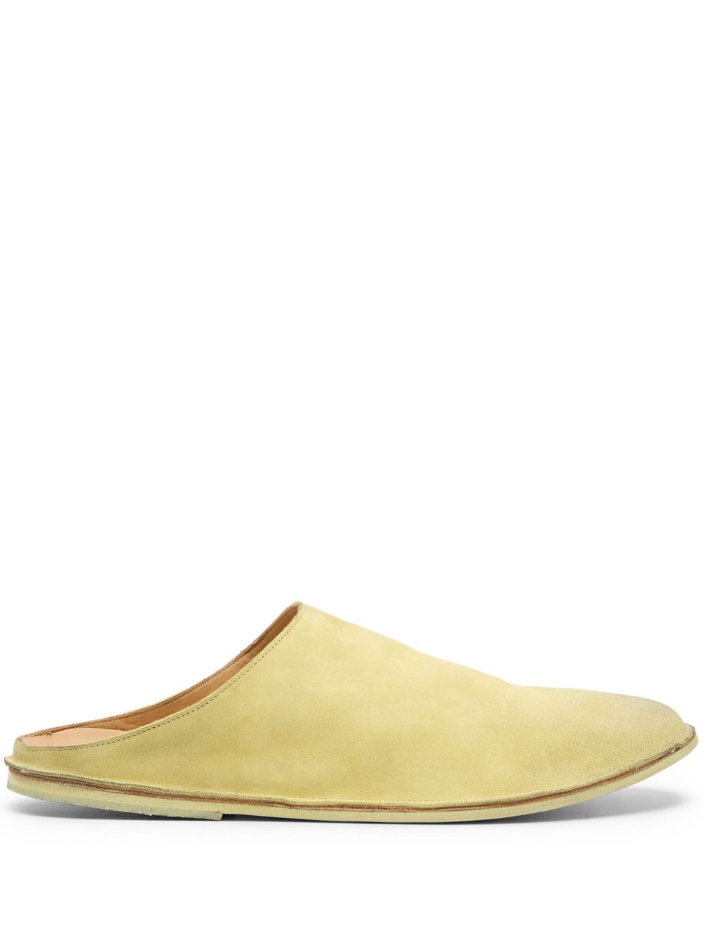 Marsèll suede slippers Yellow