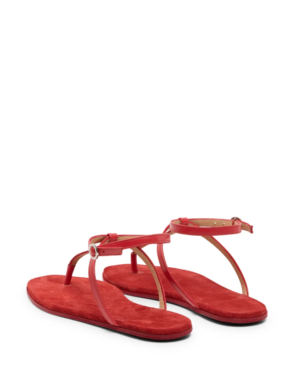 Marsèll suede sandals Red