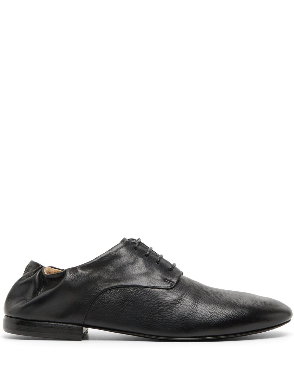 Marsèll gathered heel Derby shoes Black