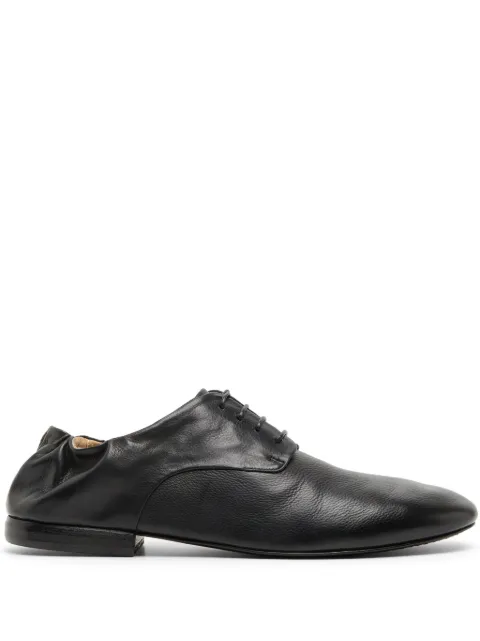 Marsèll zapatos derby con tacón fruncido