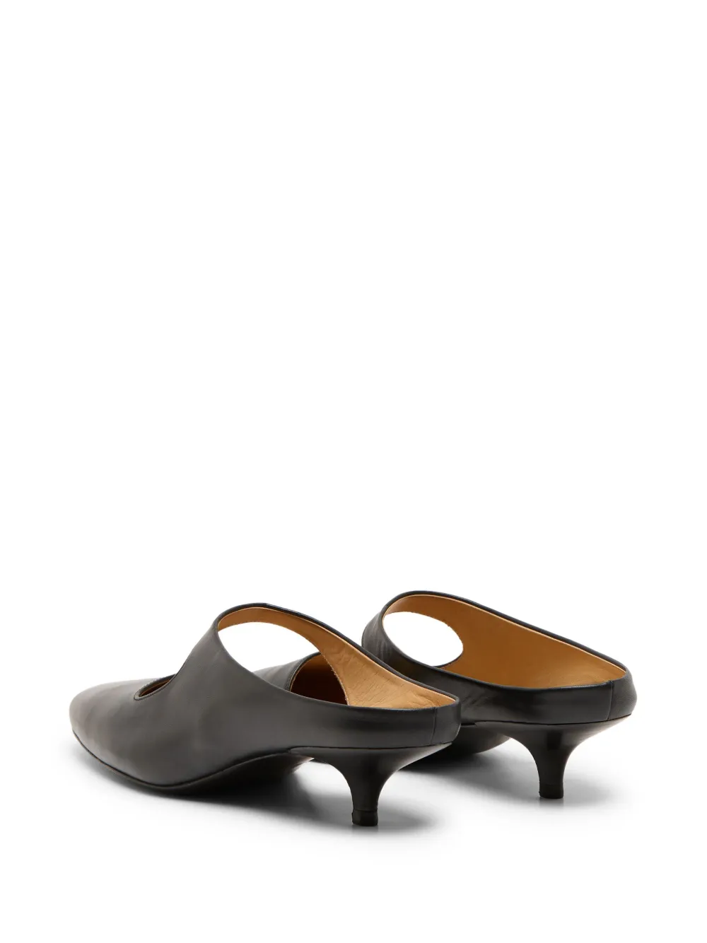 Marsèll leather mules Black