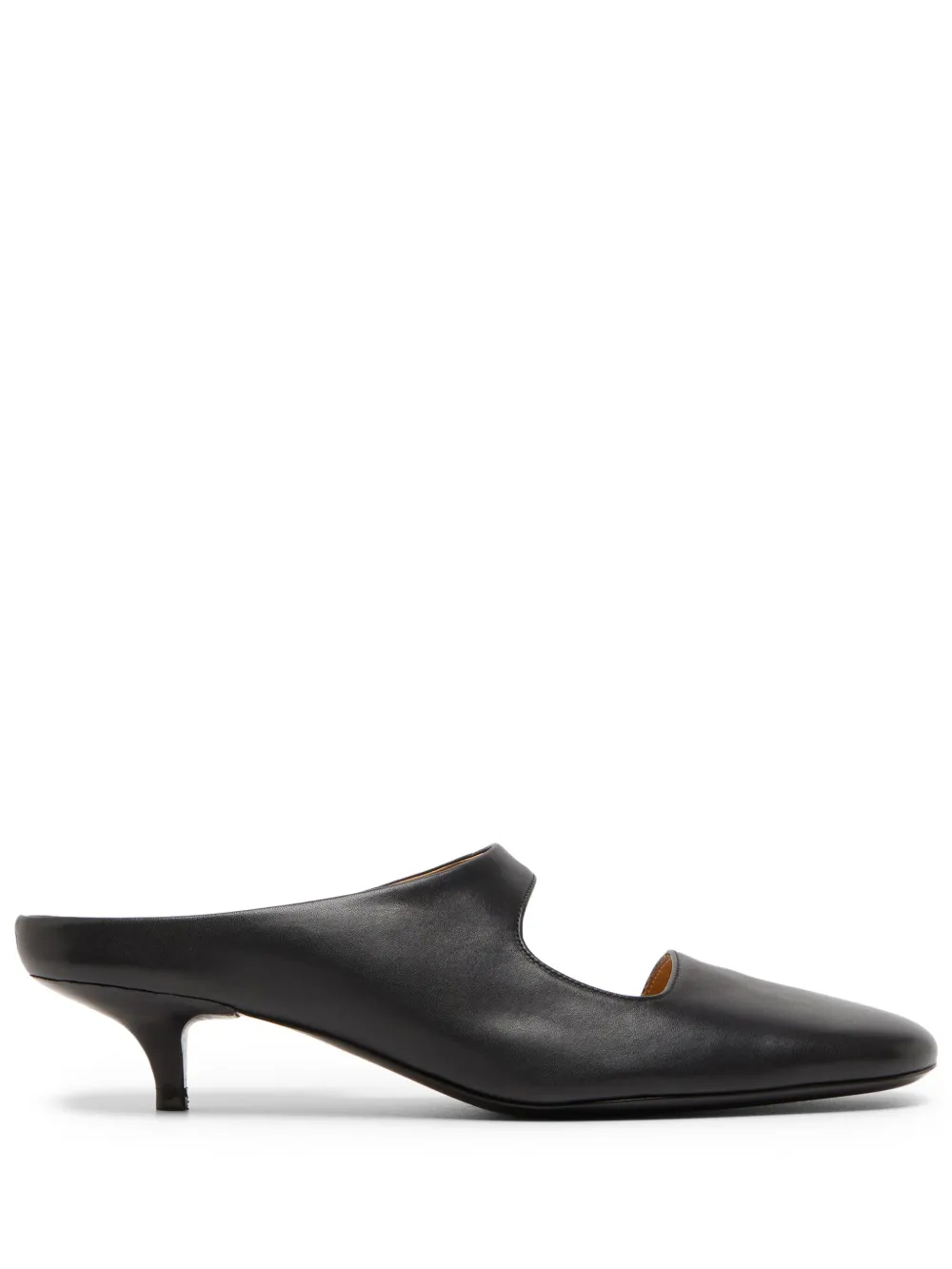 Marsèll leather mules Black