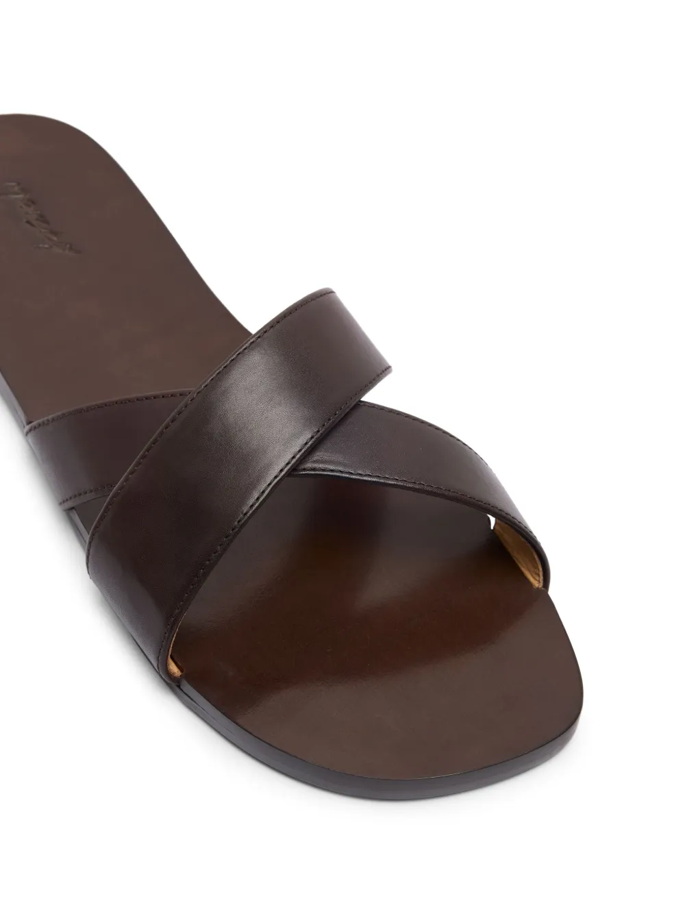 Marsèll leather slides Brown