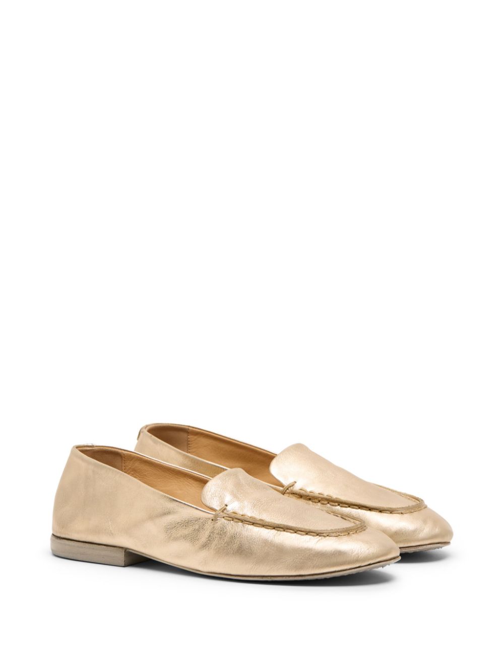 Marsèll Leren loafers - Goud