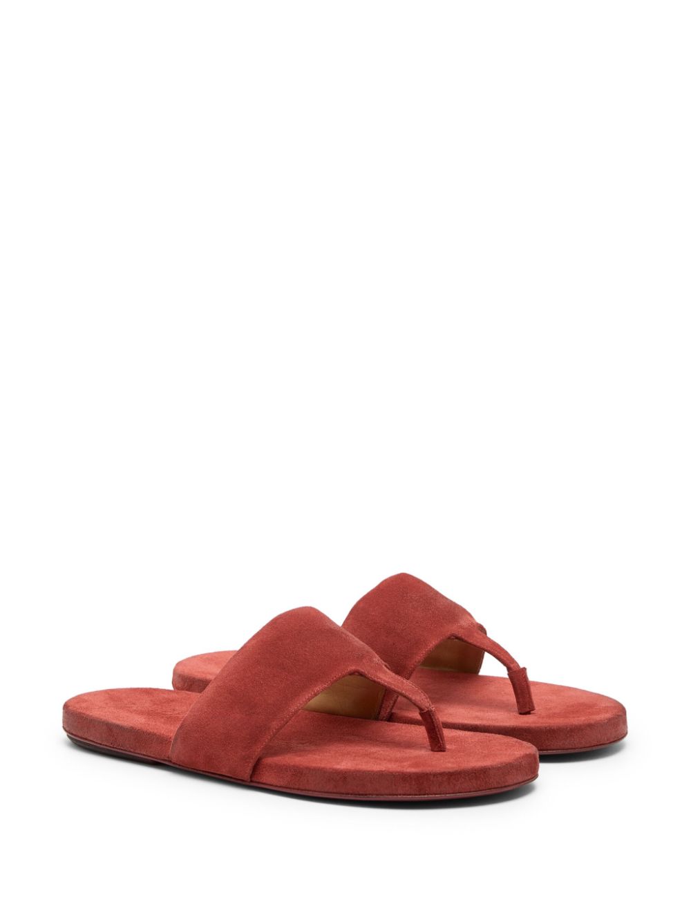 Marsèll Suède slippers - Oranje